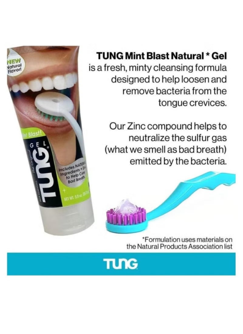 Tung TUNG Gel Natural Mint, for fresh breath | 3Oz, 85g  - Image 4