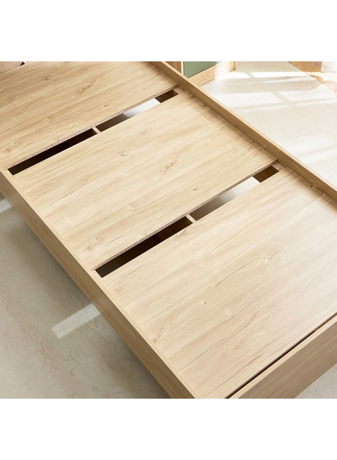 Home Box سرير فردي فيرن مع رأس سرير مبطن 100 x 100 x 204.5 سم - Image 5