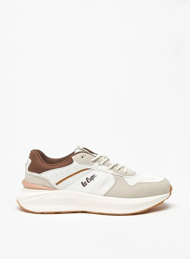 Lee Cooper Men's Panelled Lace-Up Sports Shoes