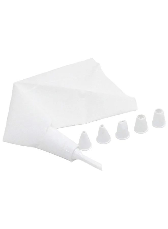 Chef Craft 6-Piece Cake Decorating Kit White 22.2 x 3.6 x 12.8 cm 21280