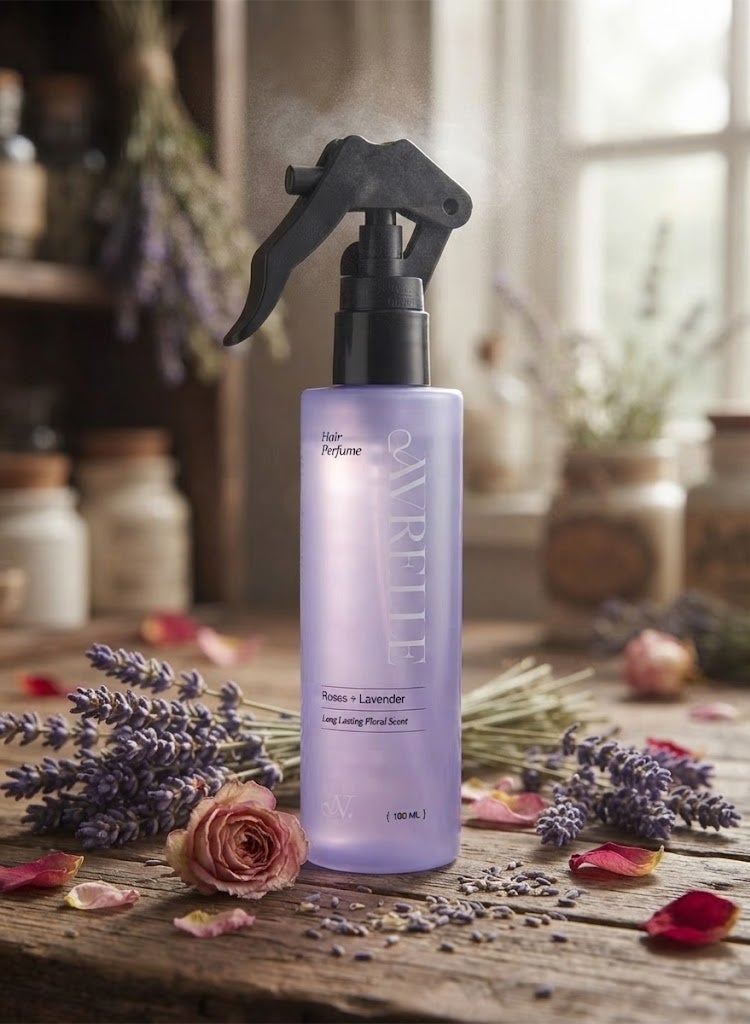 AVRELLE Roses & Lavender Hair Perfume – 100ml - Image 2