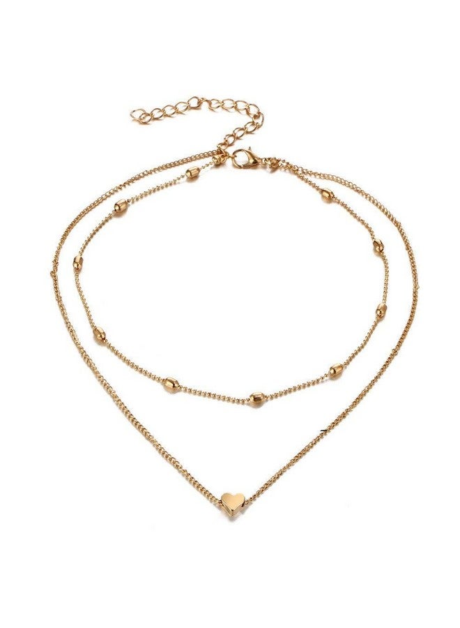 يو بيلا قلادة أنيقة من YouBella Jewellery للنساء والفتيات (ذهبي) - Image 1