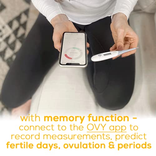 Beurer Digital Basal Thermometer, Oral Thermometer with Memory Function, Measures Basal Body Temperature, Accurate Digital Thermometer for Fever and Natural Family Planning, OT20 - Image 5