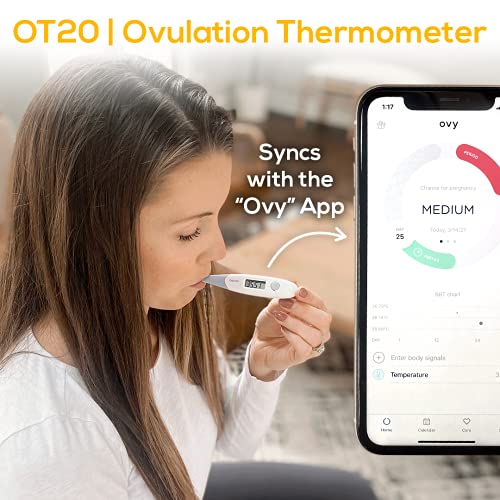 Beurer Digital Basal Thermometer, Oral Thermometer with Memory Function, Measures Basal Body Temperature, Accurate Digital Thermometer for Fever and Natural Family Planning, OT20 - Image 2