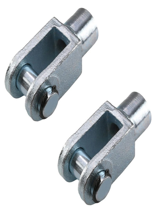 Othmro Cylinder Clevis,2Pcs Air Cylinder Rod Clevis End M16x1.5 Female Thread 78mm Length Y Type Connector Metal Pneumatic Air Cylinder Connectors Fittings for Air Cylinder Foot Mounting Work - Image 1