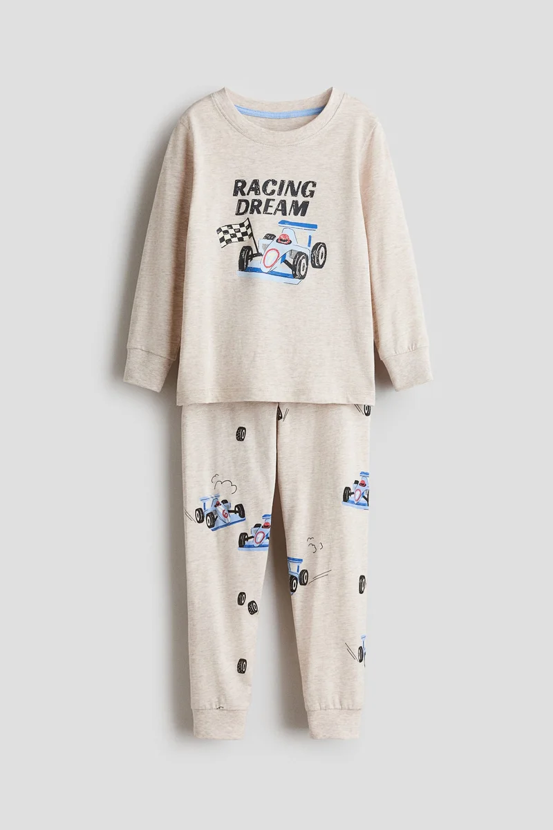 H&M Patterned jersey pyjamas