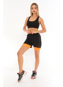Win Moda Fishnet Tights Shorts Inside Tights Swim Shorts  - Image 1