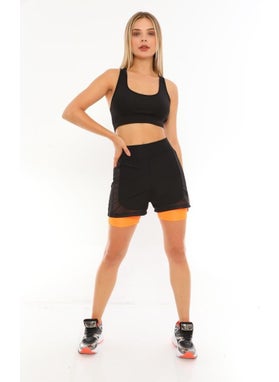 Win Moda Fishnet Tights Shorts Inside Tights Swim Shorts  - Image 4