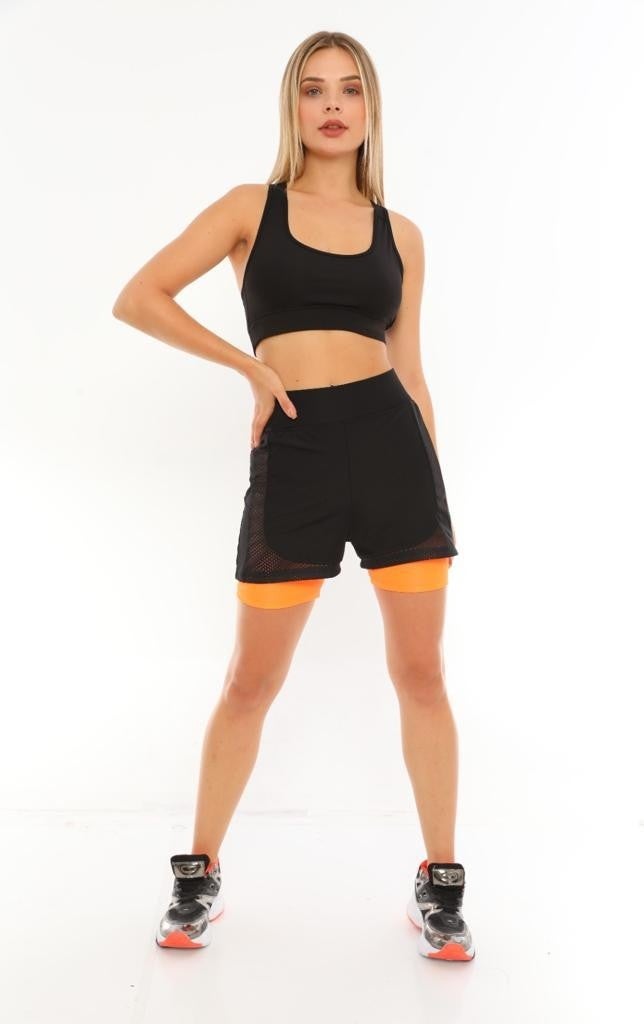 Win Moda Fishnet Tights Shorts Inside Tights Swim Shorts  - Image 4