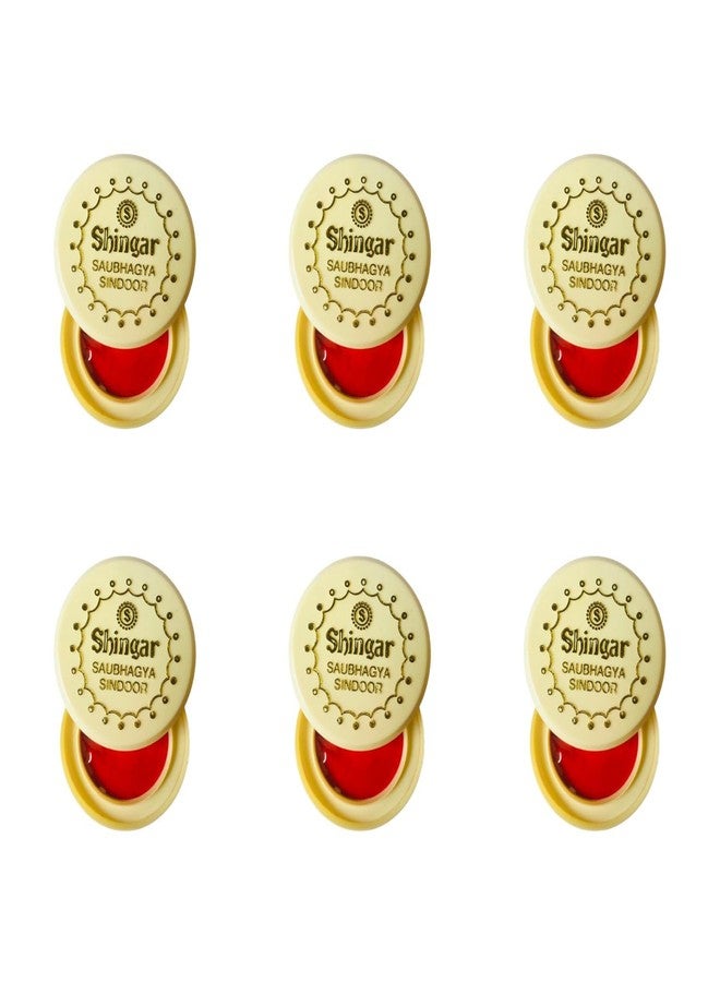 Shingar Saubhagya Sindoor Powder | Classic Red | 10g Each | Premium Pack of 6 - Image 4