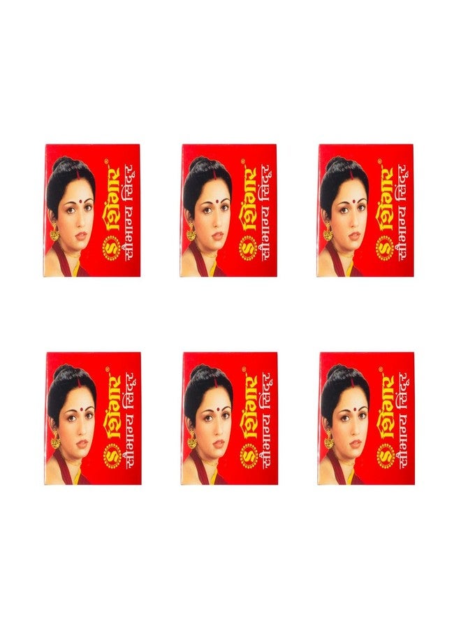 Shingar Saubhagya Sindoor Powder | Classic Red | 10g Each | Premium Pack of 6 - Image 2
