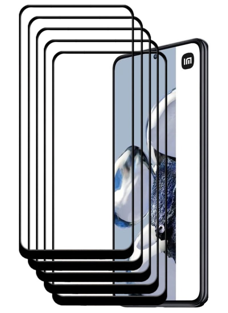 ACLIX 5 Pieces Antistatic ESD Dustproof Premium Quality High Definition Tempered Glass Screen Protector Designed For Xiaomi 12T Pro - Image 1