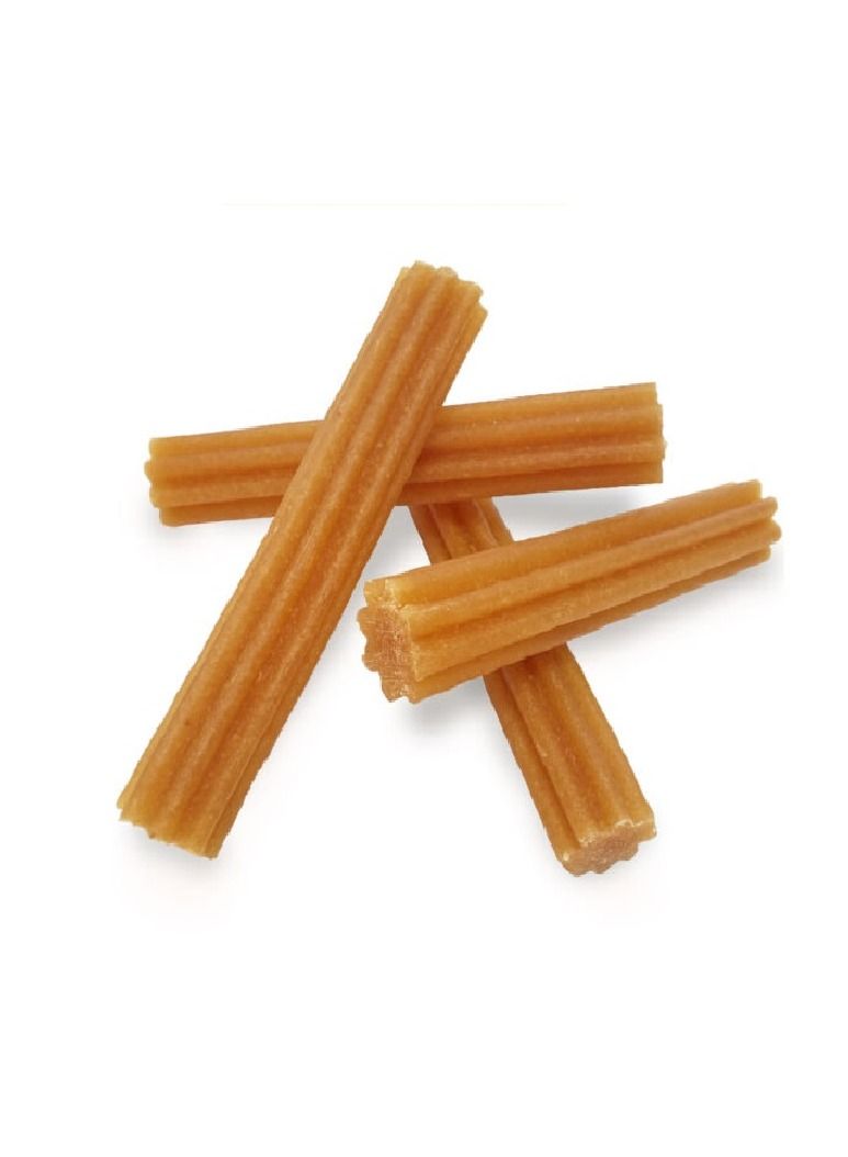 Himalayan Churro Dog Chew With Teeth Brown - Image 2