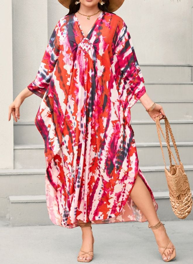 Tepveisoy Women's Dress,Cover Up Beach Dresses,Vacation Loose Robe,Bikini,Sun-protective Smock  - Image 2