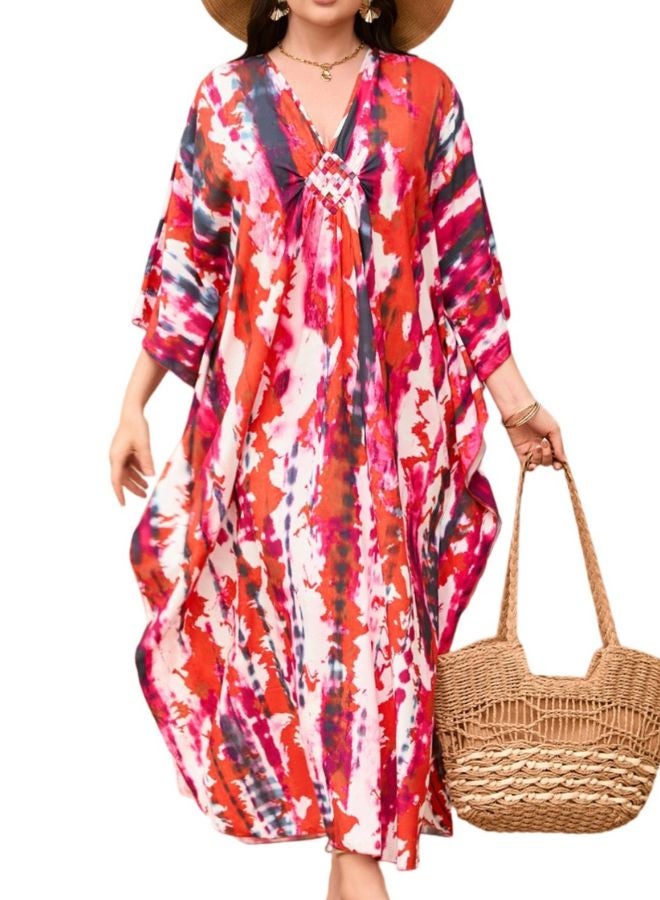 Tepveisoy Women's Dress,Cover Up Beach Dresses,Vacation Loose Robe,Bikini,Sun-protective Smock  - Image 1