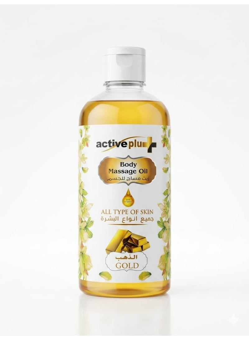 Body Oil Massage Gold 500 ML