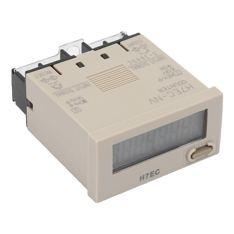 H7EC NV DC 3-36V Digital Electrical Counter Totalizer with 8-digit LCD Display - Image 1