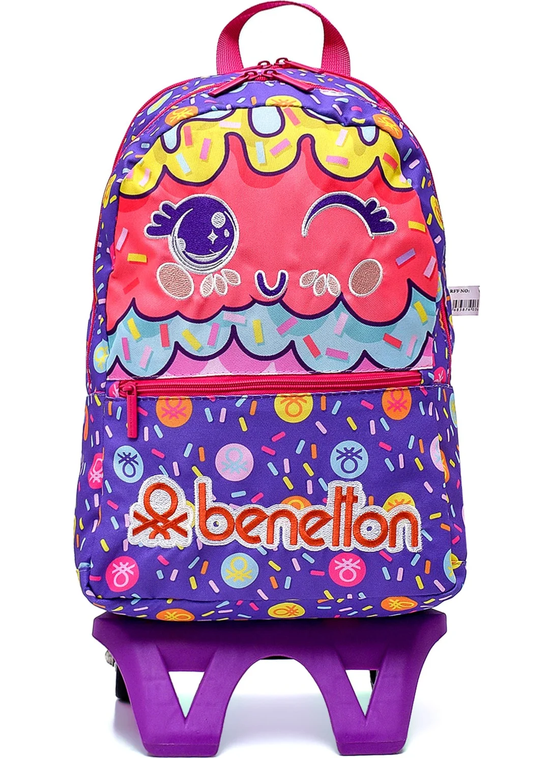 يونايتد كولورز أوف بينتيون Wheeled School Backpack BNT-808182