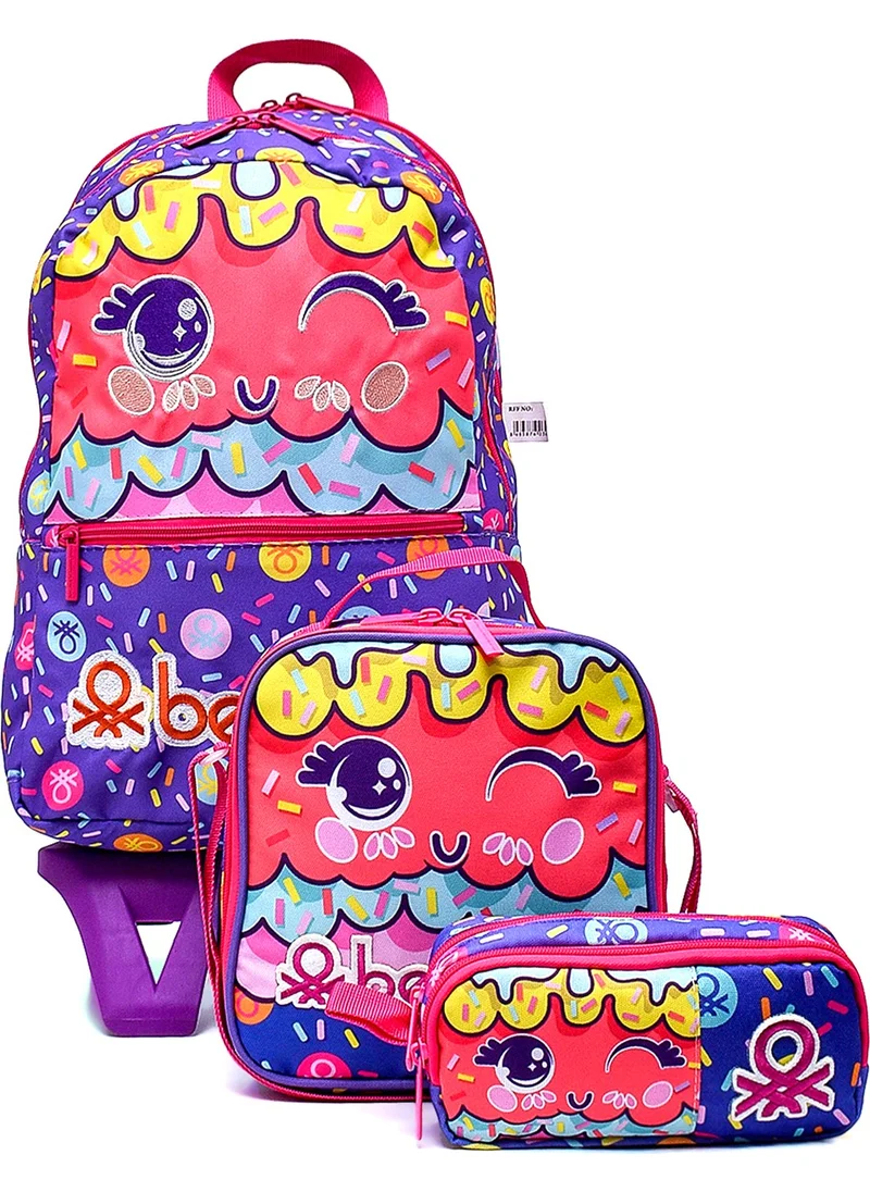 يونايتد كولورز أوف بينتيون Wheeled School Backpack BNT-808182