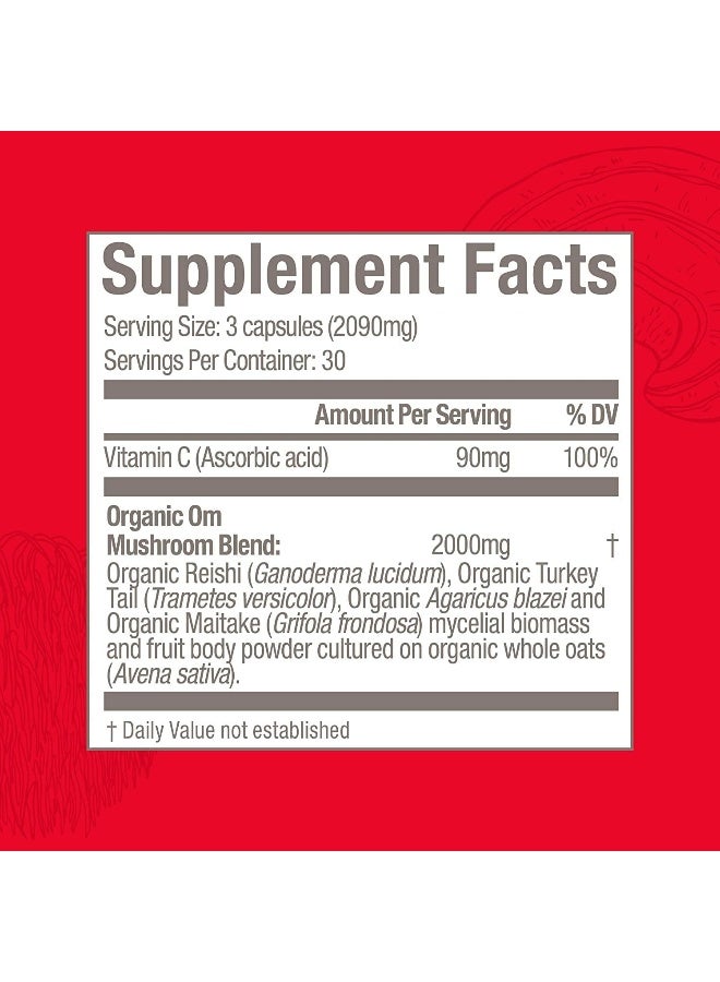 OM Immune Defense Mushroom Superfood 90VCAPS - Image 4