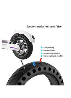 Generic Replacement Tires for Electric Scooter, Solid Rubber Honeycomb Wheels/Slip Tubeless for Xiaomi 8.5" x2 M365/Pro Electric Scooter (2 Pack 8.5 Inch)  - Image 5
