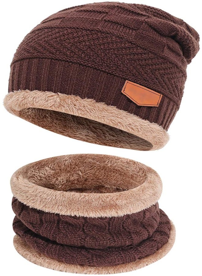 Missby Unisex Acrylic Cap (CAP-050_Brown_Free Size) - Image 1