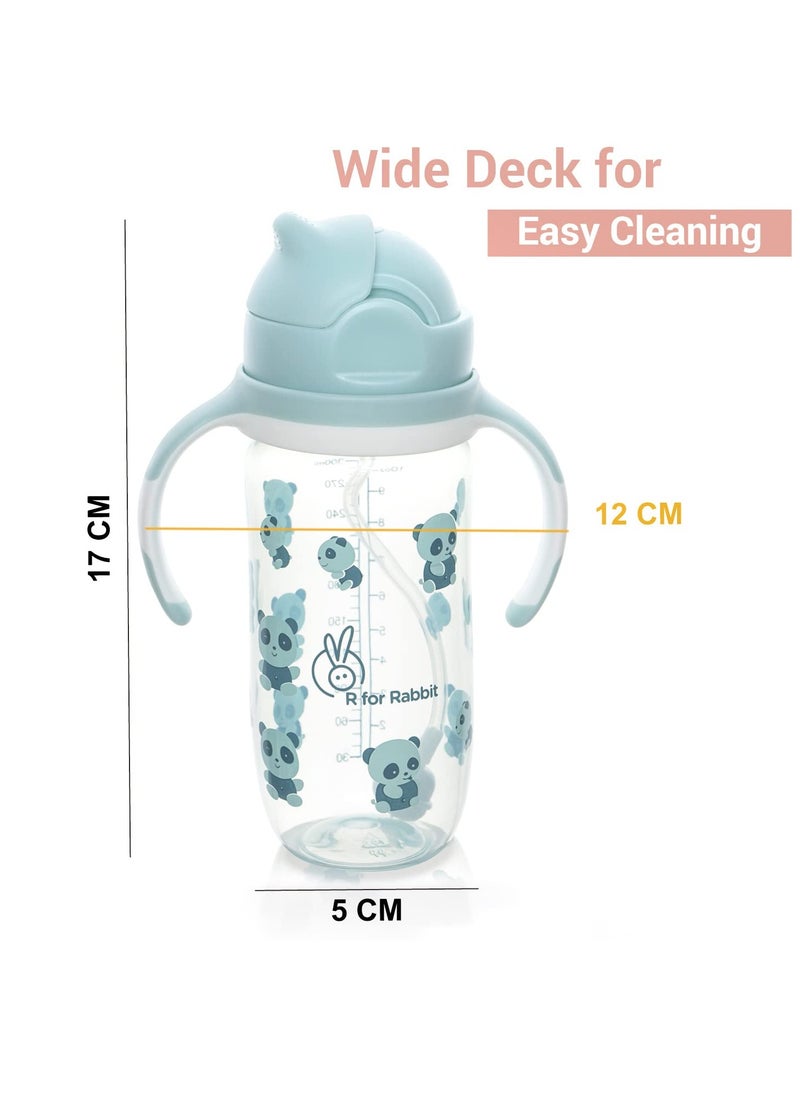 R for Rabbit Premium Bubble Baby Sipper |10 fl oz | Anti Spill Sippy Cup with Soft Silicone Straw BPA Free & Non Toxic for Baby/Kids of 9+ Months - (300 ml Blue) - pzsku/Z7D3D01C4848258880E7DZ/45/1741148060/20db5ba8-eecc-4f7e-b499-b83ecca01102