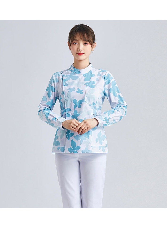 KUYING New Nurse Uniform Split Set Medical Work Uniform  - Image 1