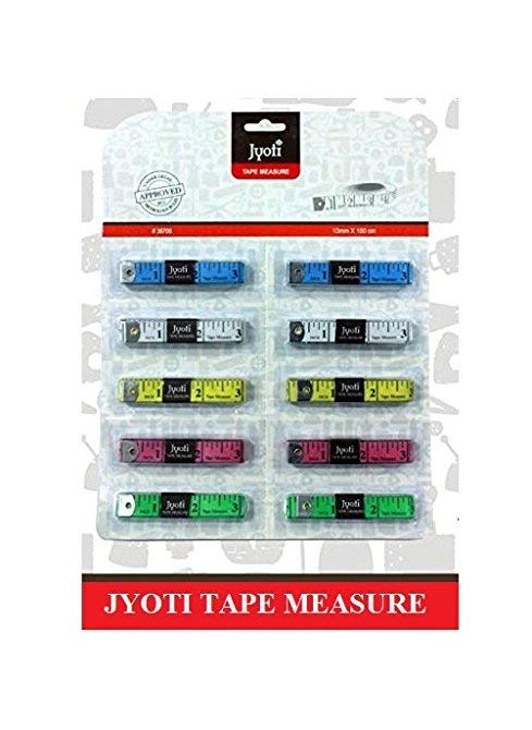 JAINSONS Jainsons Jyoti Measuring Tape 10 PCS 150 CM60 20MM  - Image 3