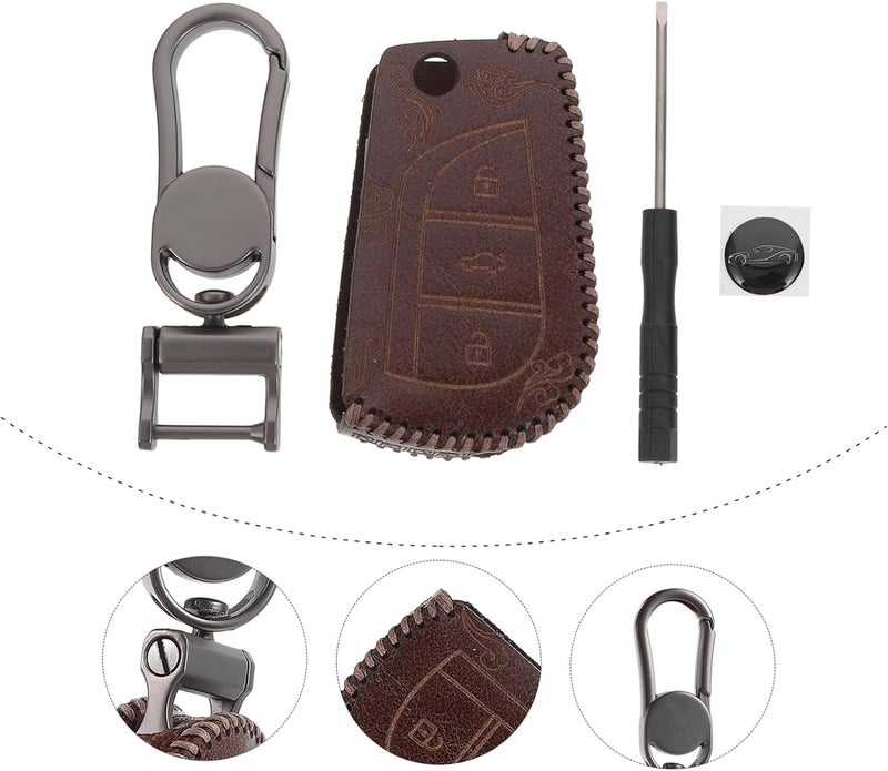 1 Set Protective Key Case for Durable Auto Keys Cover with Unique Design Suitable for Corolla More Stylish - Image 4
