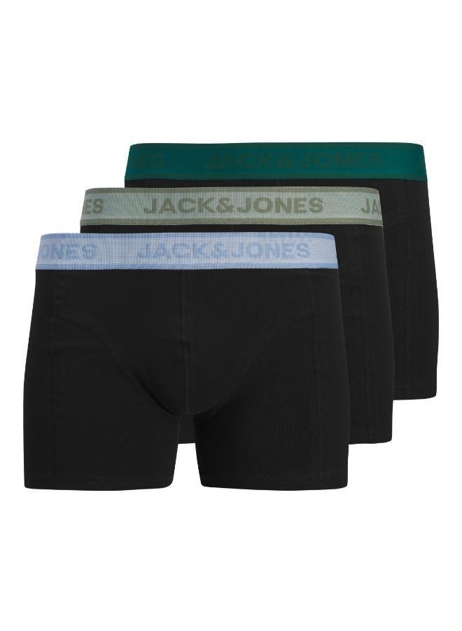 JACK & JONES 3 Pack Of Logo Trunks - Image 1