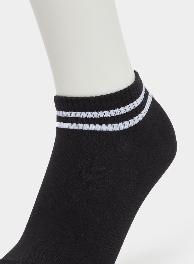 Styli Pack of 2 - Striped Cuff Socks - Image 3