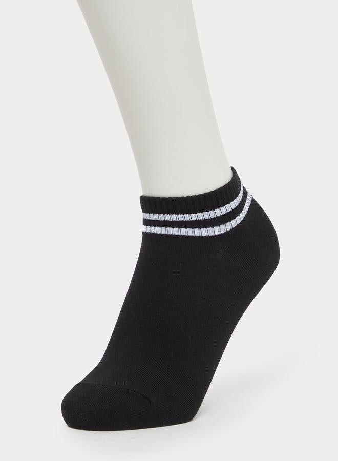 Styli Pack of 2 - Striped Cuff Socks - Image 2
