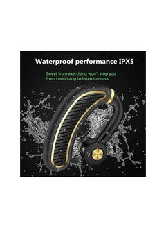 Excefore Ear Buds Wireless Bluetooth Earbuds Bluetooth Headphones Single Ear Hook Wireless Headphone With Mic Noise Cancelling Waterproof Earphone Hands Free Cell Phones Earpiece  - Image 4
