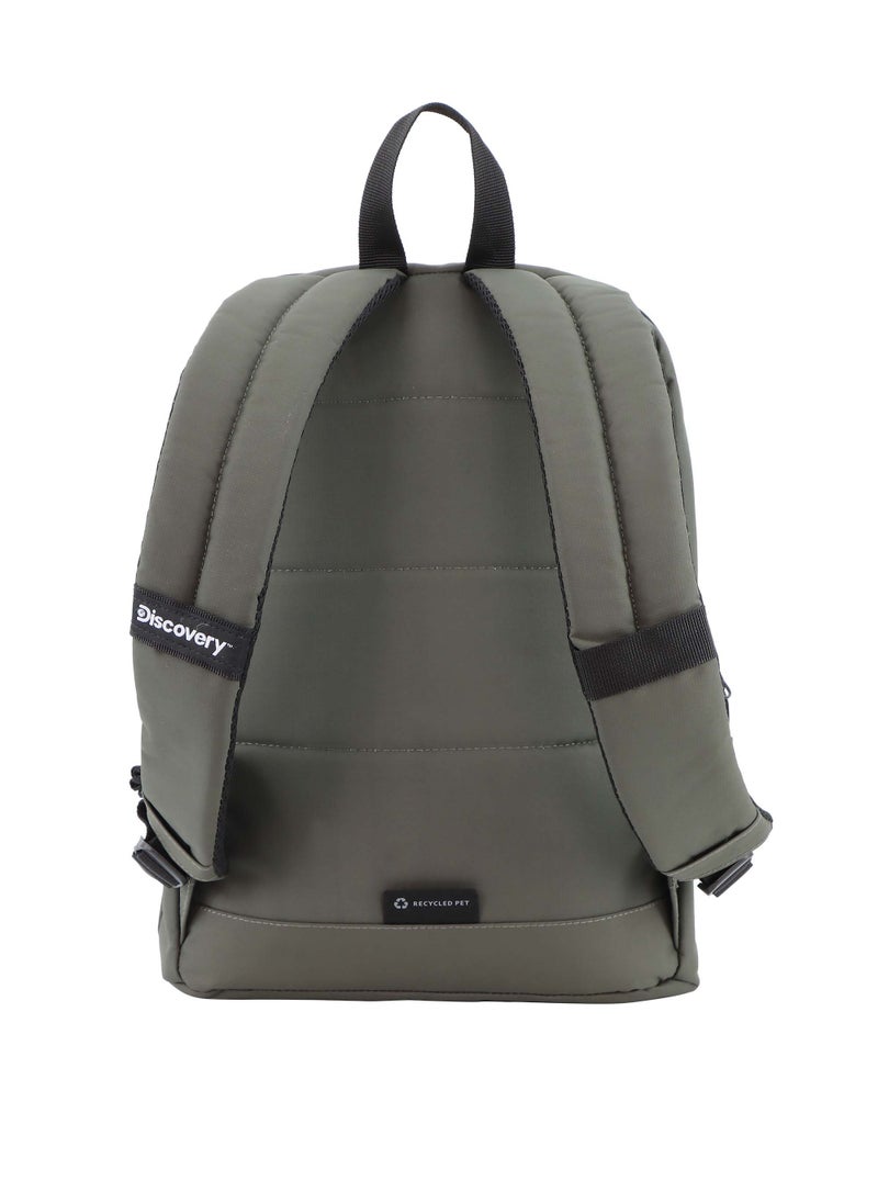 Discovery SHIELD RPET Polyester Urban Backpack Khaki, Durable Water Resistant Causal Daypack With Padded RFID Pocket, Outdoor Travel Business Bag For Men And Women. - pzsku/Z7D3DDE94758C1F184931Z/45/_/1721987856/59268c10-2c7c-459c-b513-a0b321b5d975