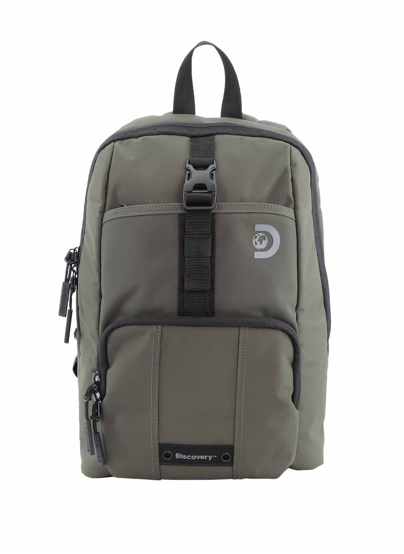 Discovery SHIELD RPET Polyester Urban Backpack Khaki, Durable Water Resistant Causal Daypack With Padded RFID Pocket, Outdoor Travel Business Bag For Men And Women. - pzsku/Z7D3DDE94758C1F184931Z/45/_/1721987944/de22d176-c396-4214-9f9f-5d916881924b