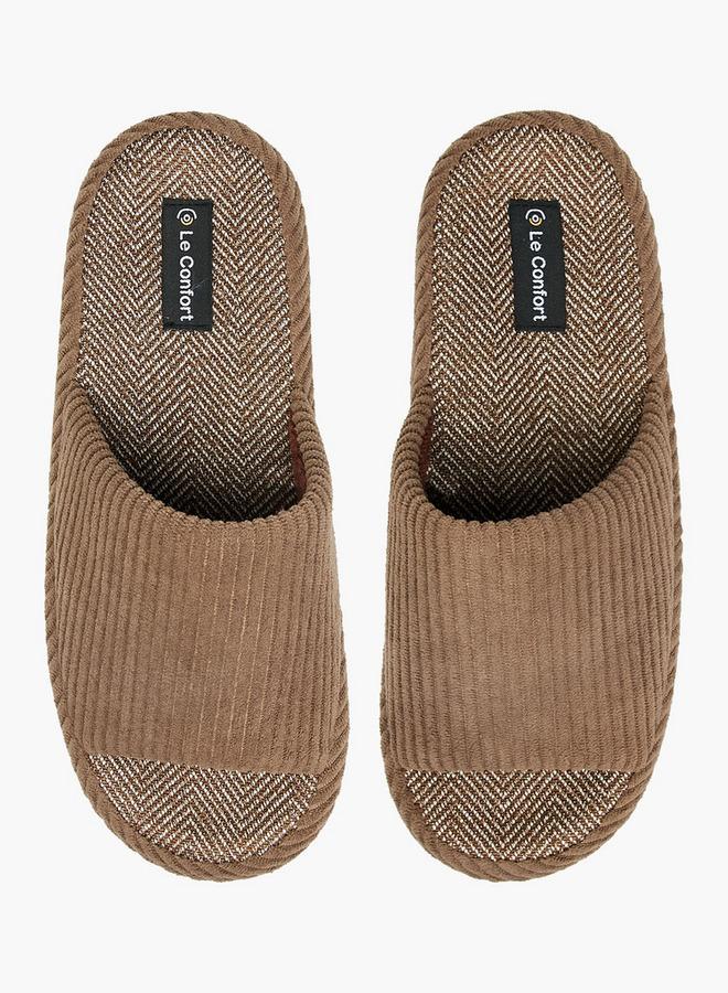 Le Confort Men Open Toe Bedroom Slippers - Image 2