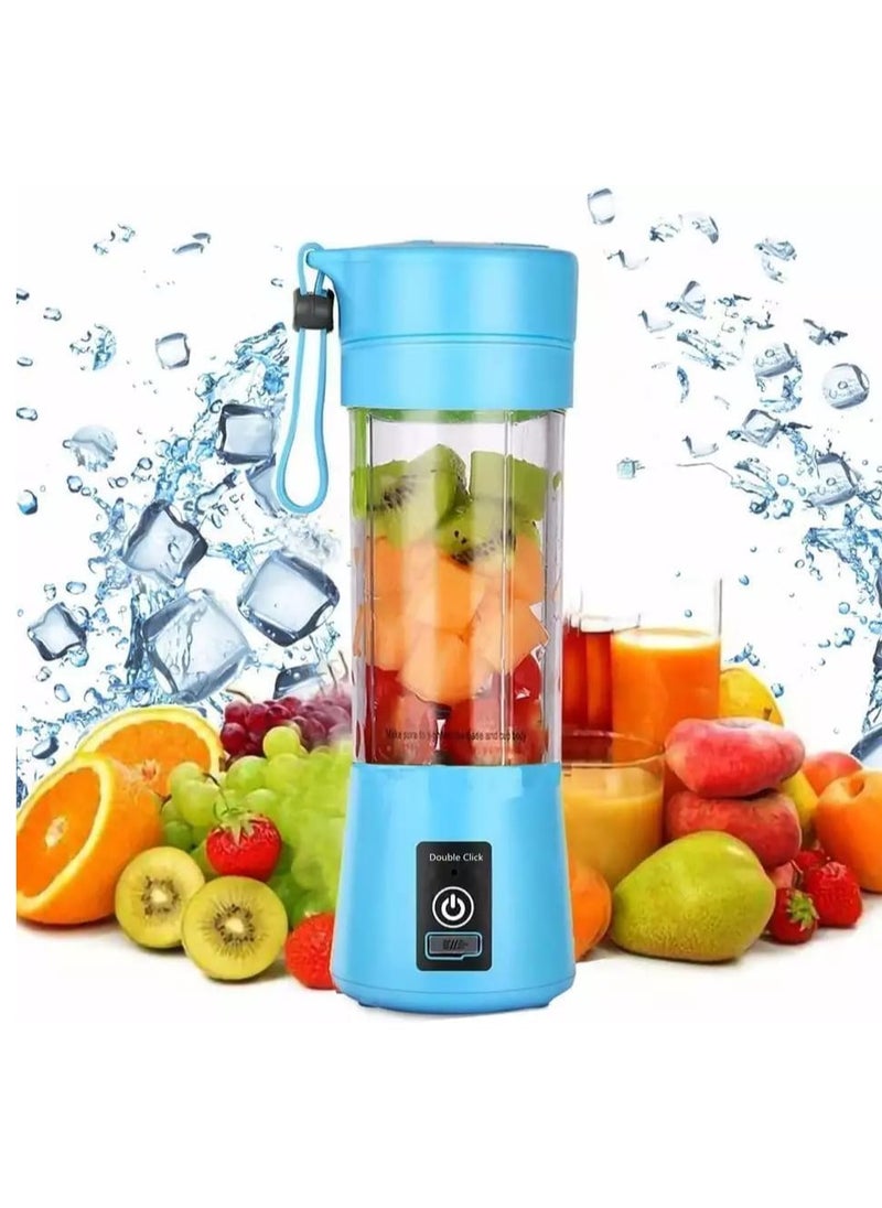 ELTRAZONE - Portable Blender, Personal Blender with USB Rechargeable Mini Fruit Juice Mixer, Personal Size Blender for Smoothies and Shakes Mini Juicer Cup Travel 380ML, Fruit Juice - Image 1