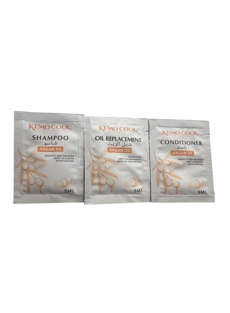 كيمو كول صبغة شعر كولاجين  اشقر غامق بدون لمعة الحجم  60+60+5+5+5 جودة عالية  100% - Image 2