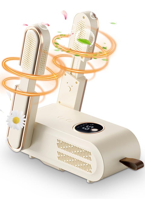 Shoe Dryer, Portable Dryer Boot Dryer, Boot Dryer For Work Boots With LCD Display, Quick Drying for Work Boots, for All Sneakers, Ski Boots, Gloves, Helmets, Socks Hats