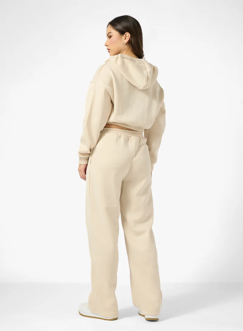 Ginger Hooded Zip Up Fleece Tracksuit