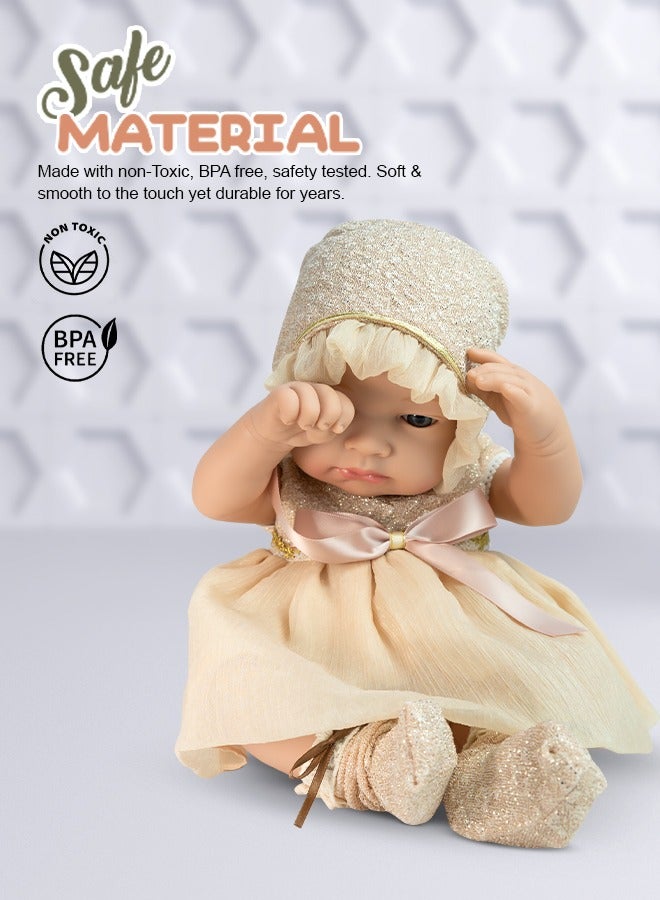 Baybee Realistic Reborn Baby Dolls Lifelike Washable Newborn Silicone Toy Doll Sleeping Toy Real Baby Doll Soft Body Gift Set Kids Girls Boy Toys - Image 3