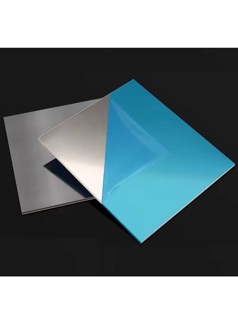 8mm Thick T6-6061 Aluminum Plate (150x200mm) Flat Sheet Metal Blank for DIY Projects & Custom CNC Machining - Image 2