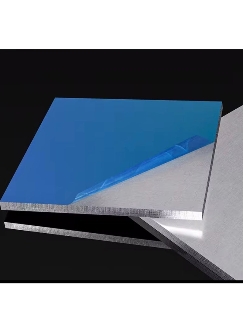 8mm Thick T6-6061 Aluminum Plate (150x200mm) Flat Sheet Metal Blank for DIY Projects & Custom CNC Machining - Image 3