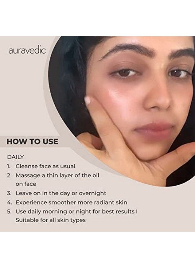 Auravedic Kumkumadi Tailam Oil For Face 30Ml Pack Of 2 Kumkumadi Face Oil For Glowing Skin Kumkumadi Oil For Face Oil For Women Men Pure Luxuriously Smooth Kumkumadi From Kerala For All Skin Types  - Image 5