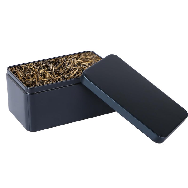 Random Color Portable Tea Storage Container Tin Box With Lid Home Decor Organizer - Image 2