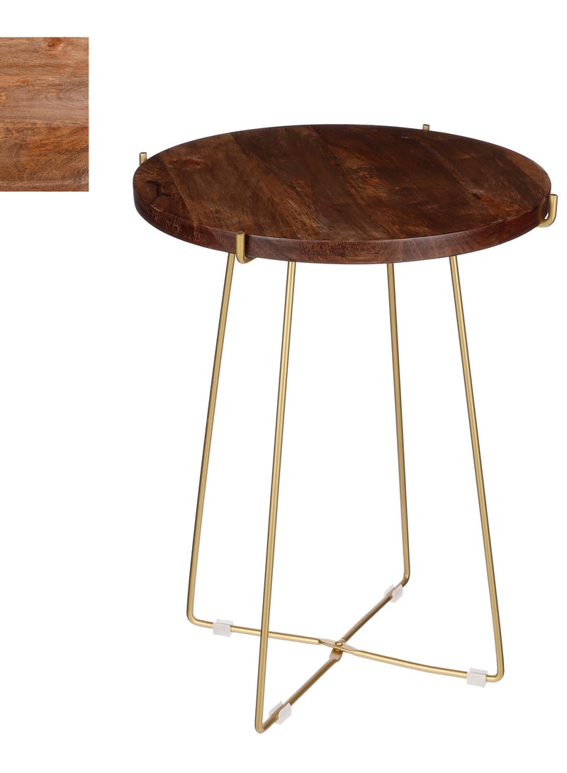 Suncoast Suncoast Alec Outdoor Side Table-Brown  - Image 1