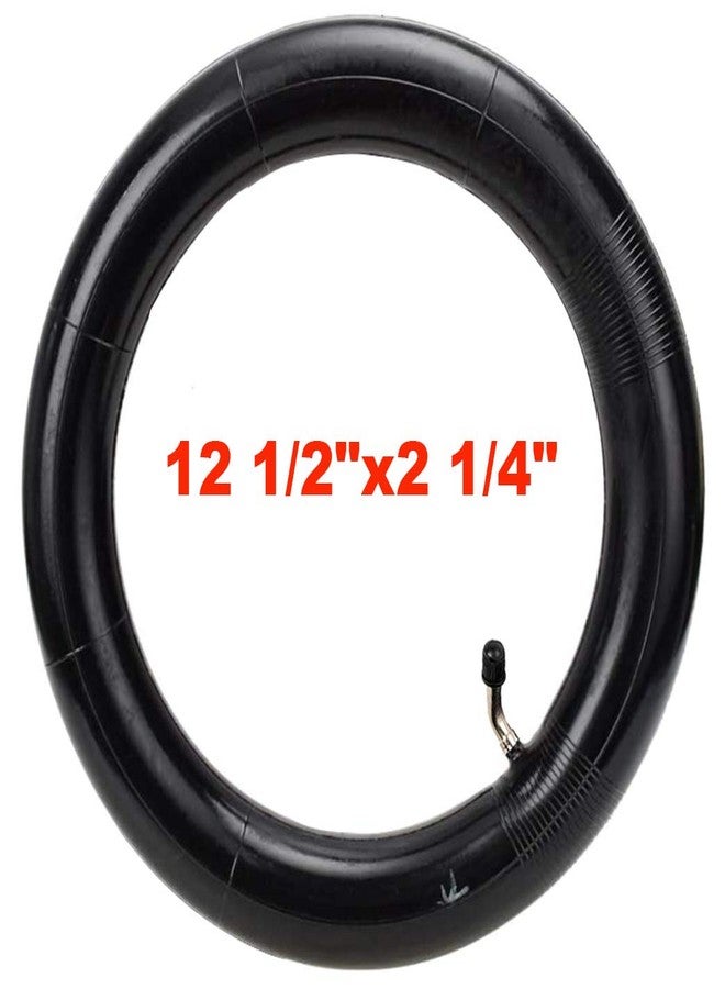StaiBC 1-Pack 12.5" Scooter Inner Tube 12 1/2 x 2 1/4 Angled Valve Stem 12.5" x 2.25" Tube Compatible with 12.5X1.75 12.5 X 1.95 12.5 X 2.125 12.5 x 2.25 Most Bike and Scooter Tire Tube - Image 1