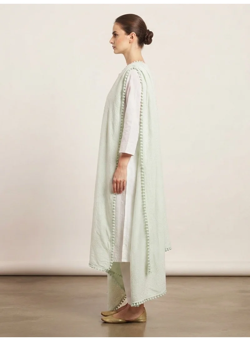 Alaya  Women Embroidered Georgette Dupatta-AL3721 for Women | Best Price UAE