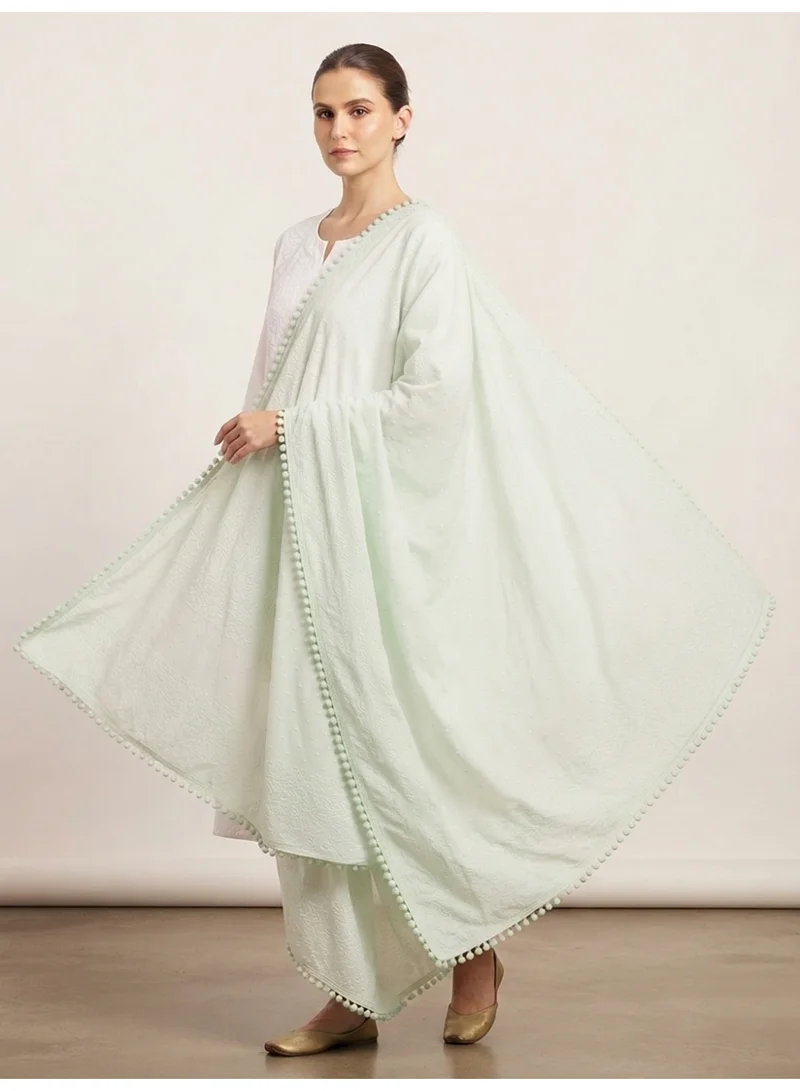Alaya  Women Embroidered Georgette Dupatta-AL3721 for Women | Best Price UAE